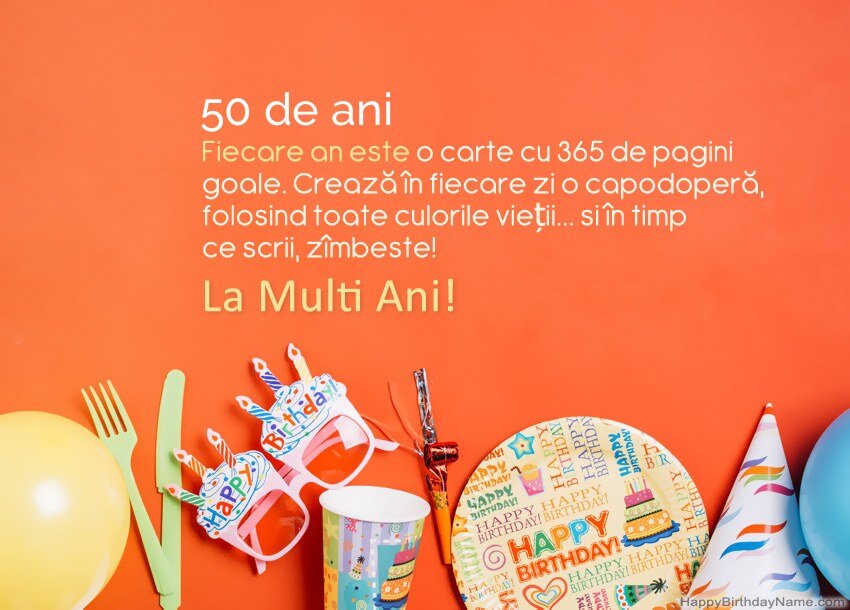 50 de ani, dar...