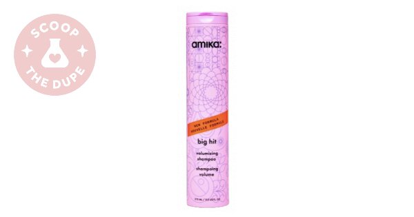 Amika Big Hit Volumizing Shampoo.
