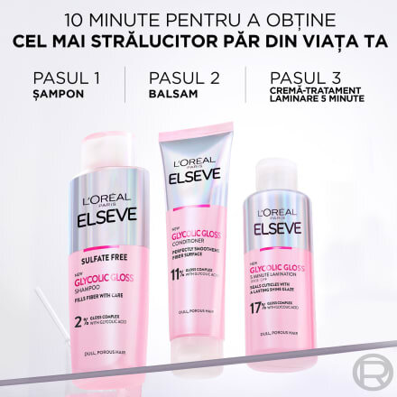Aplicarea serului pentru strălucire