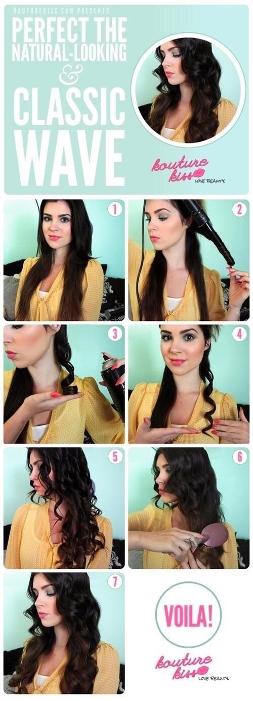 Beneficiile metodei "wavy hair"
