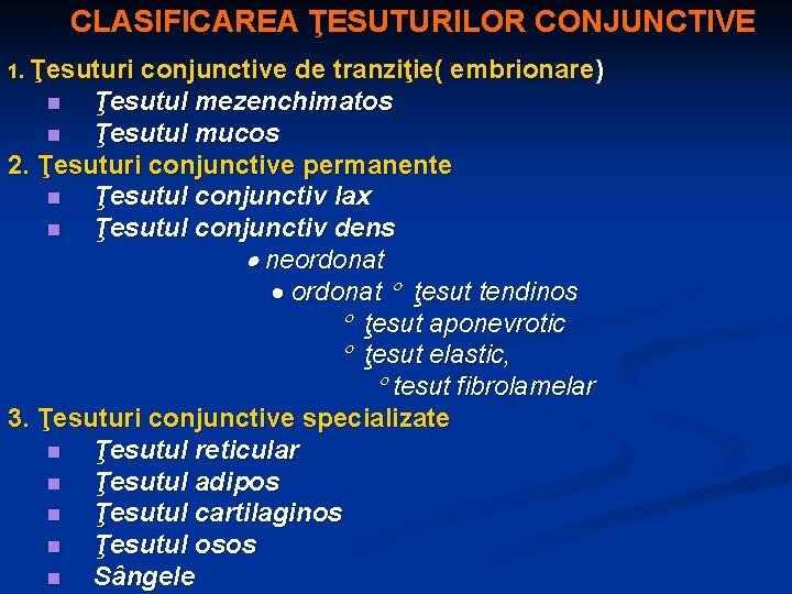 Beneficii pentru țesuturile conjunctive