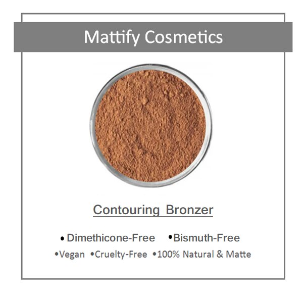 Bronzer lichid, contouring natural