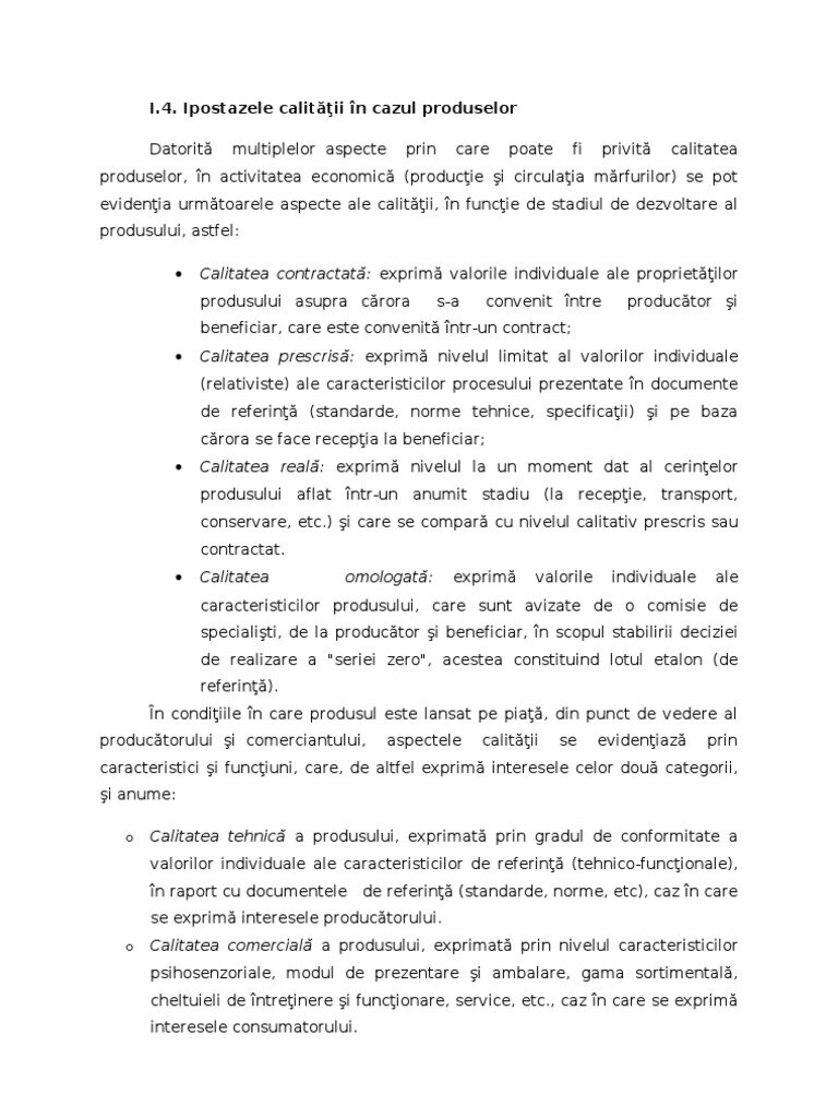 Calitatea produselor și efectul spectaculos