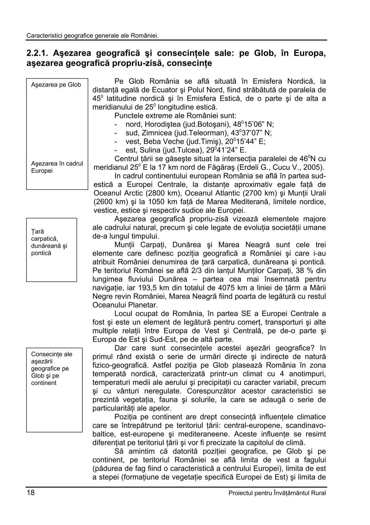 Caracteristici principale