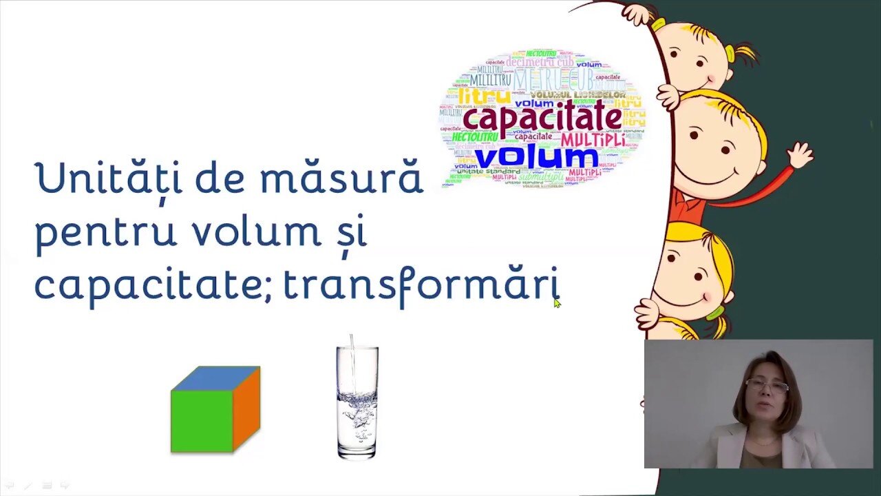 Caracteristici specifice (lungime, volum, definiție)
