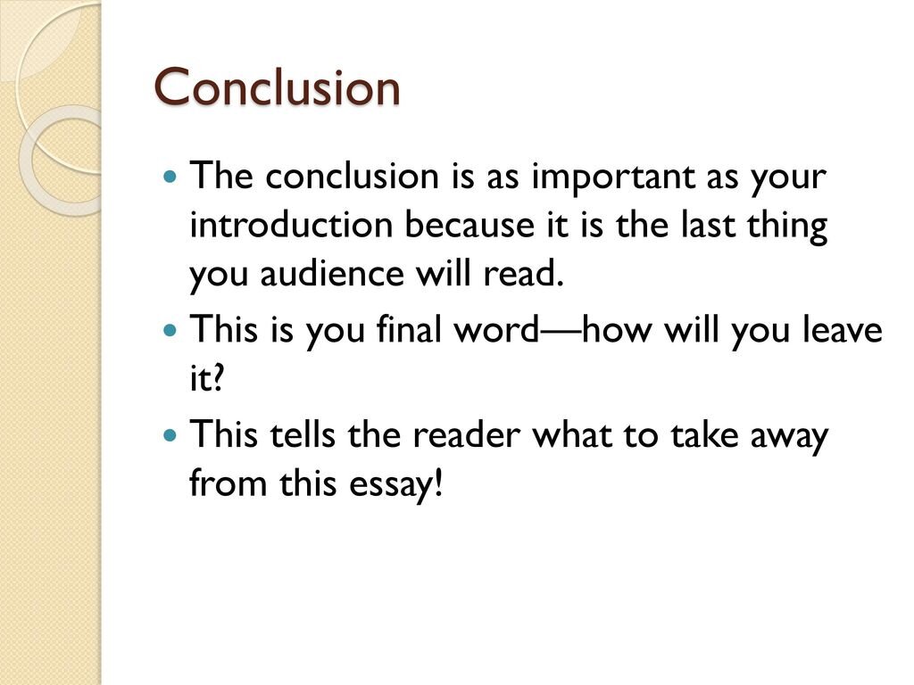 Concluzie