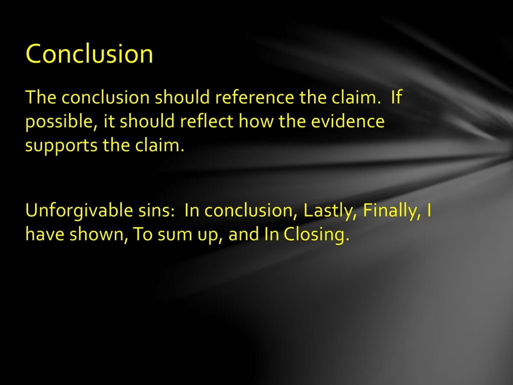 Concluzie