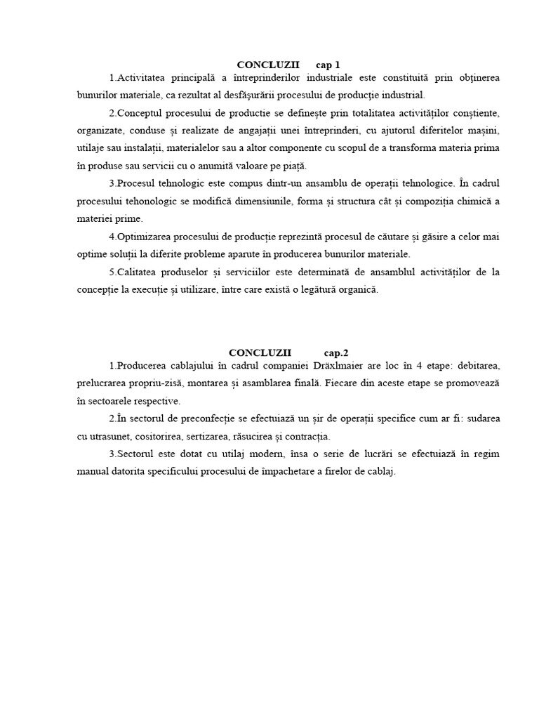 Concluzie