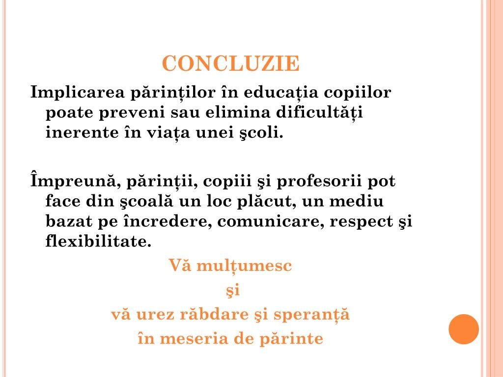 Concluzie