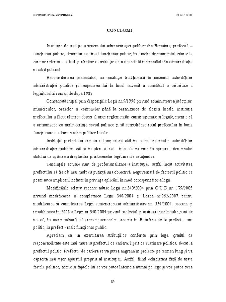 Concluzie