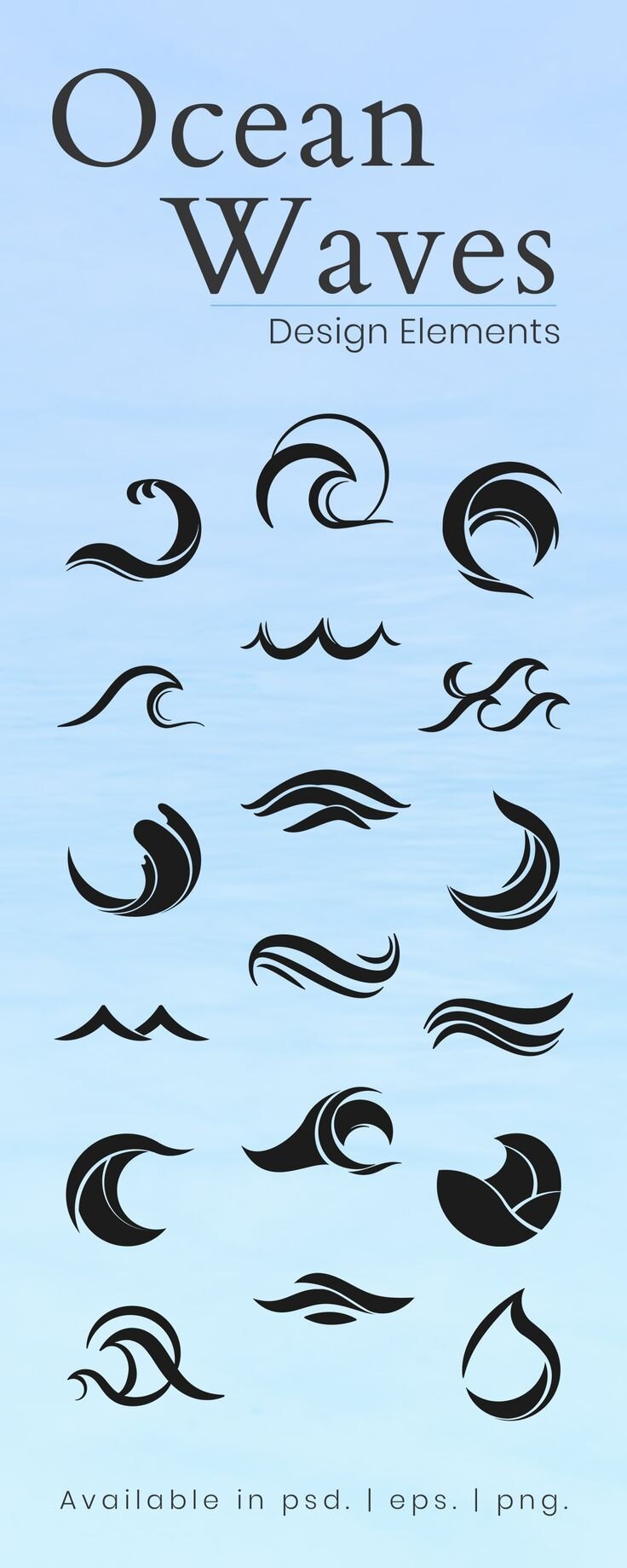 Designul wave, inspirat de valurile mării