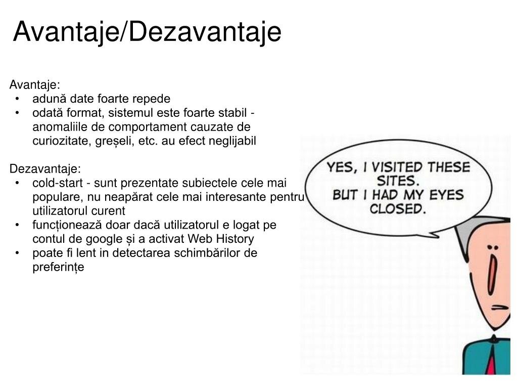 Dezavantaje