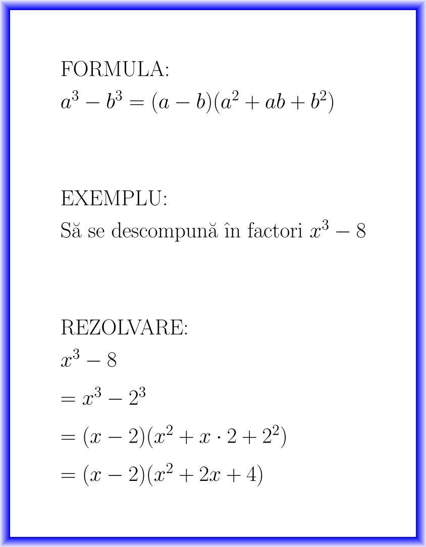 Diferențe în formule