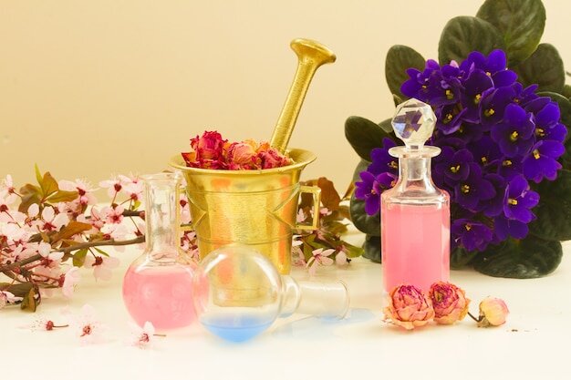Diverse arome florale