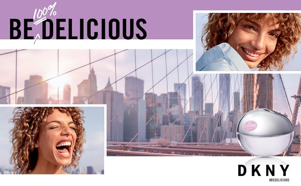 DKNY Be 100% Delicious: energizant și floral
