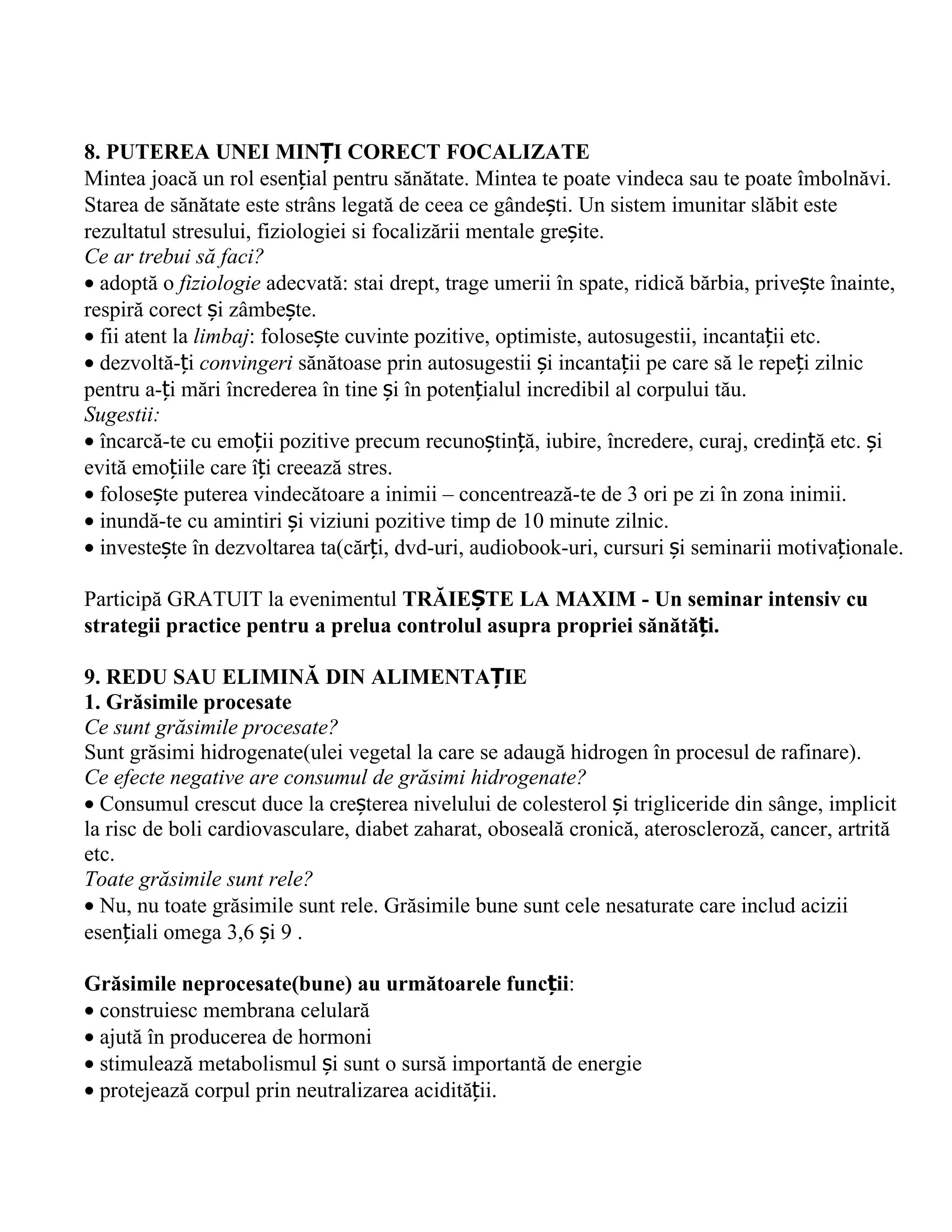 Efecte pozitive asupra uniformizării și reducerii imperfecțiunilor