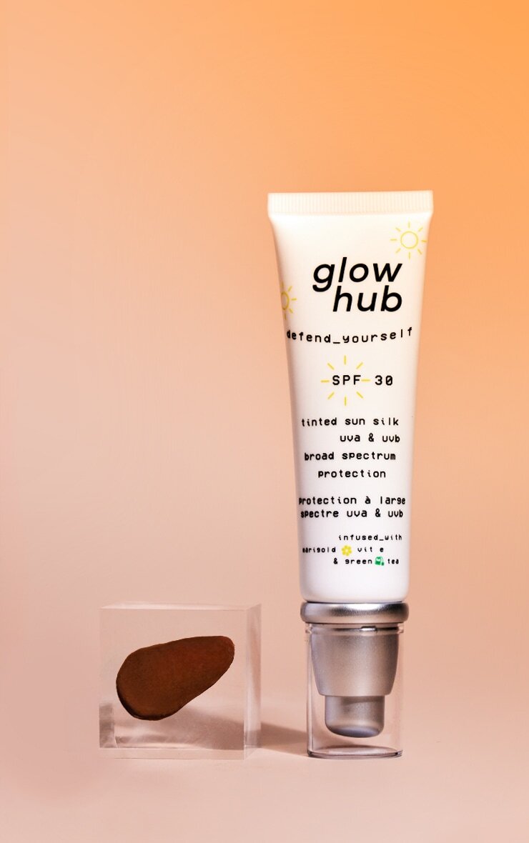Exemple de creme solare glow