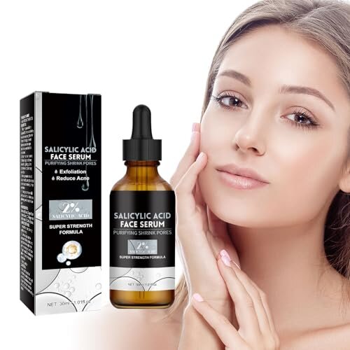 Exfoliantele cu acid salicilic, eficiente în tratarea tenului gras