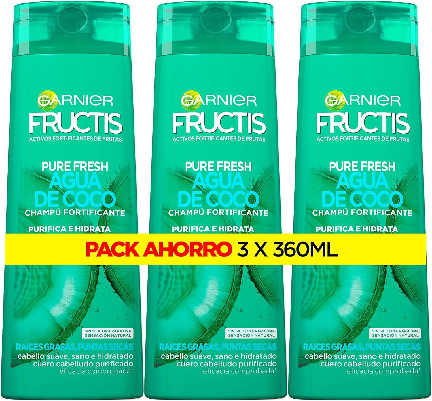 Fructis Pure Fresh Apă de Cocos de la Garnier (exemplu)