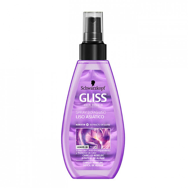 Gliss Liso Asiático, Liso Keratina, Silk Proteins, Liquid Pearl