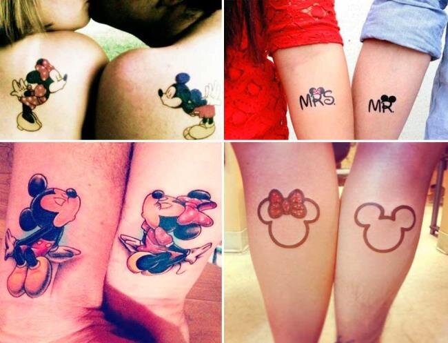 Idei pentru tatuajele prietene