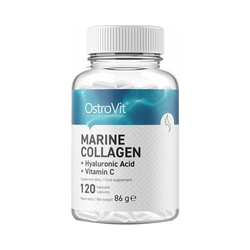 Ingrediente active: acid hialuronic, colagen marin, peptide