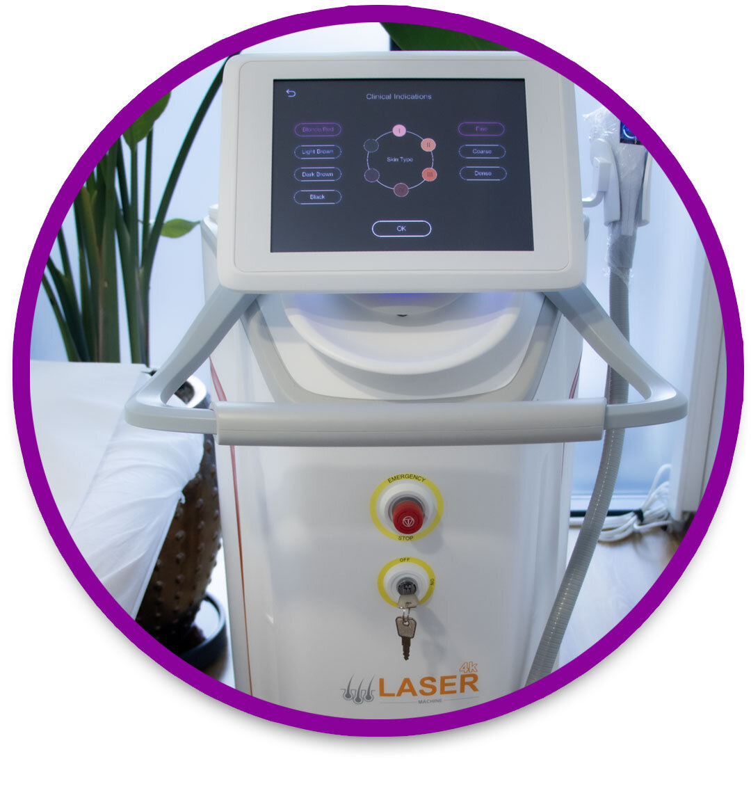 Laser de epilare comparabil ca disconfort