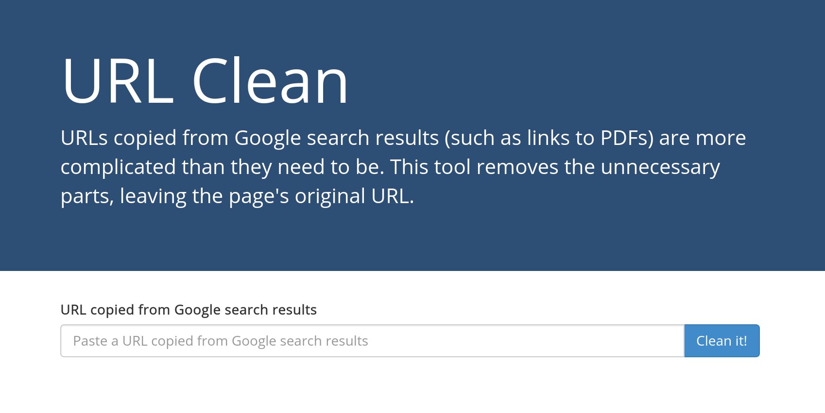 Look-uri clean