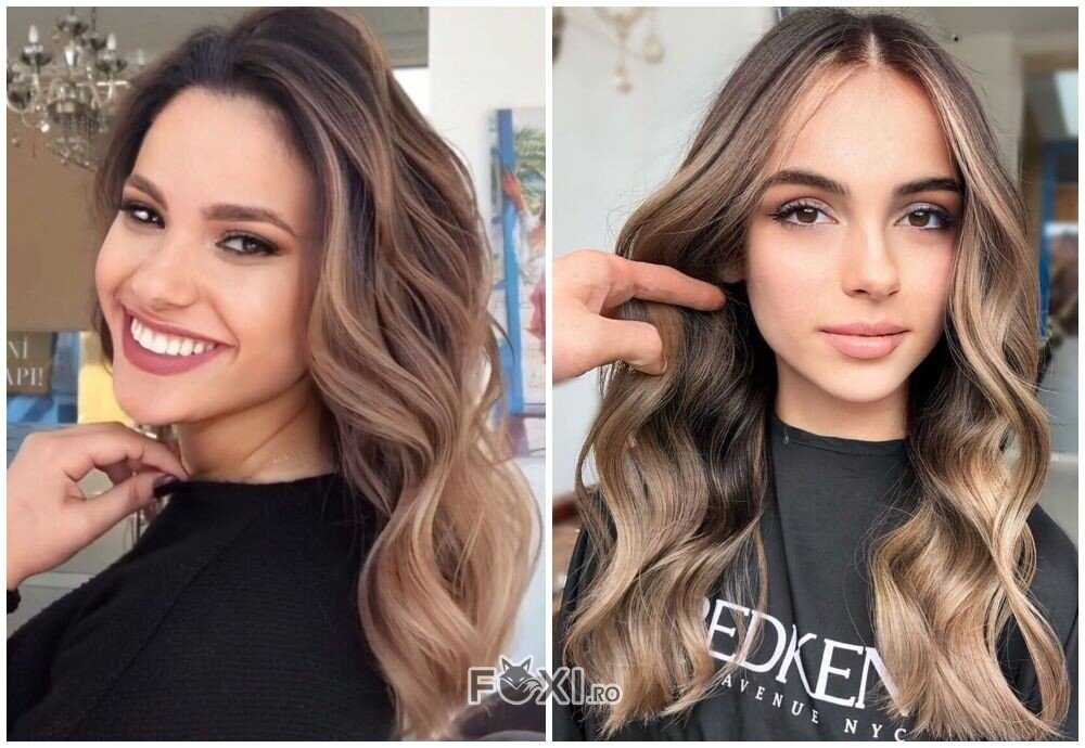 Look complet cu culori de păr la modă