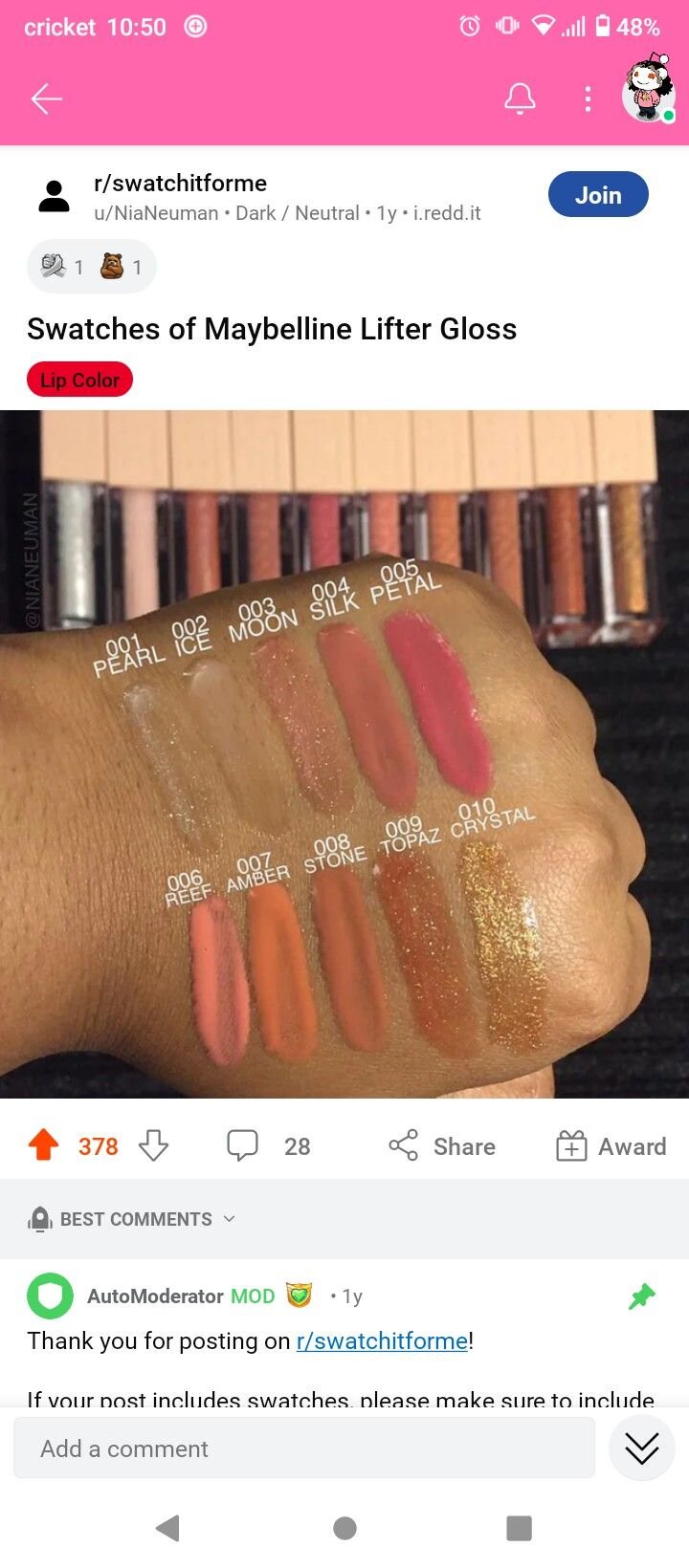 Maybelline Lifter Gloss