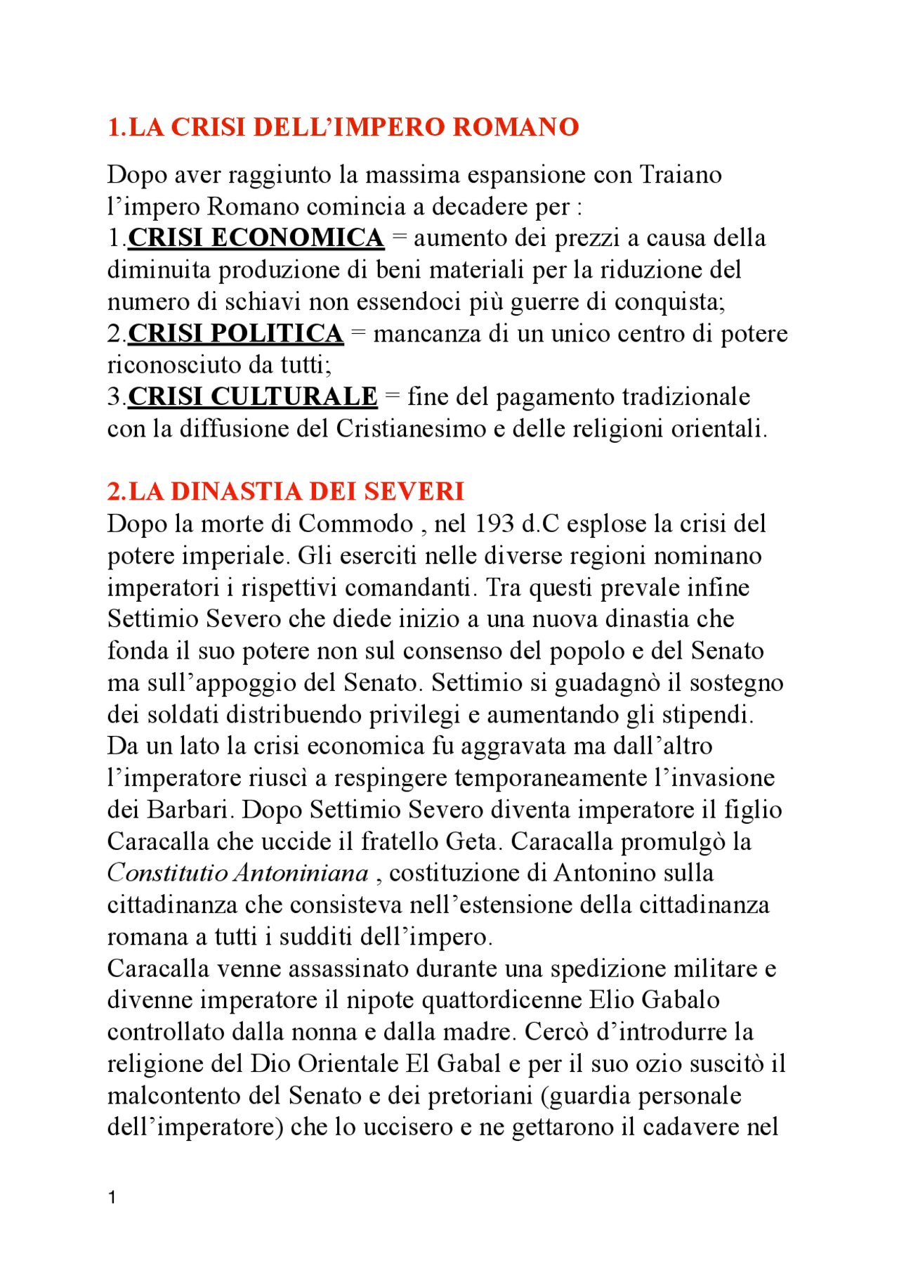 Menită să salveze dinastia imperială