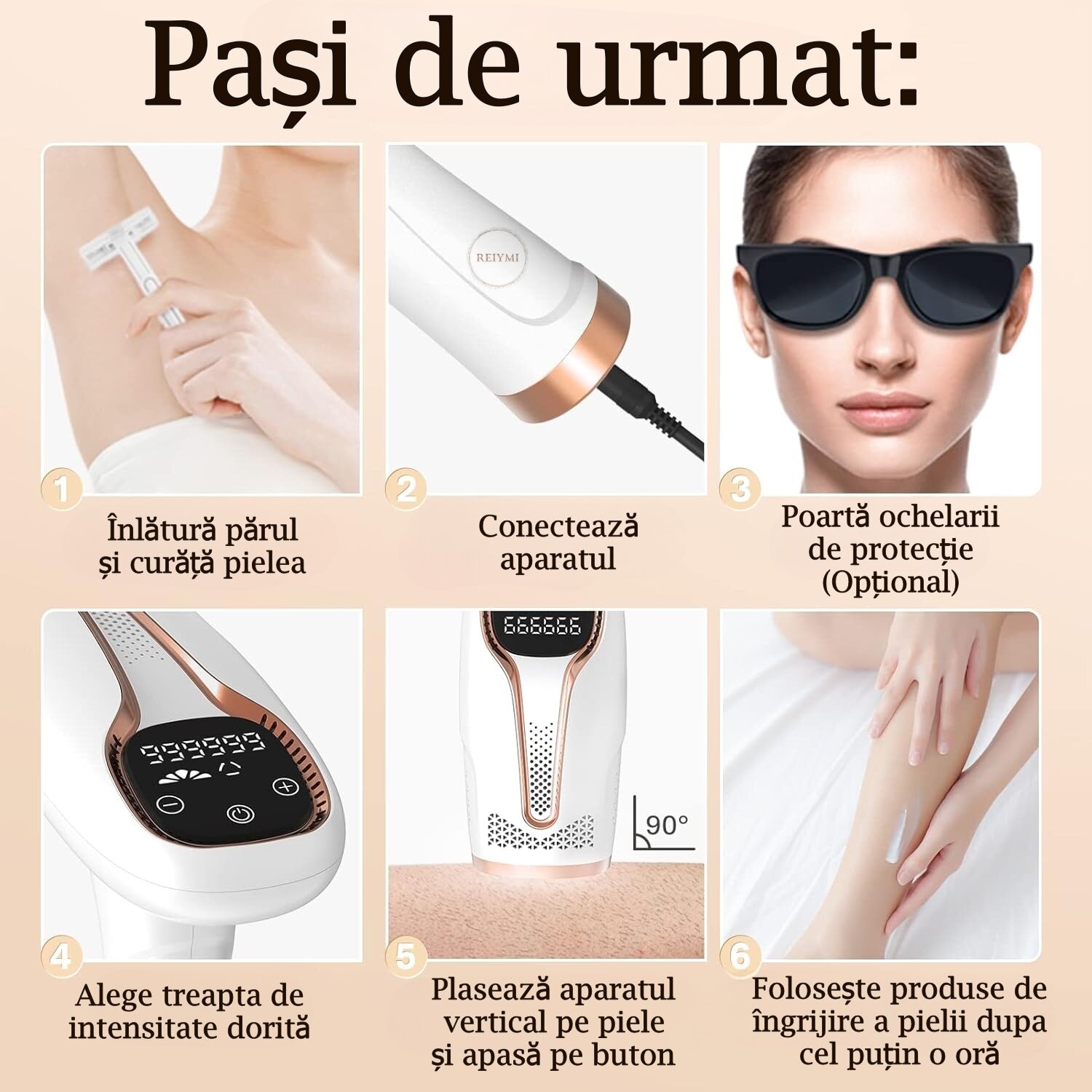 Metode de epilare: ceară, ras, decolorare, laser