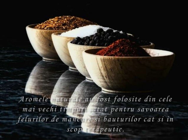 O gamă variată de arome