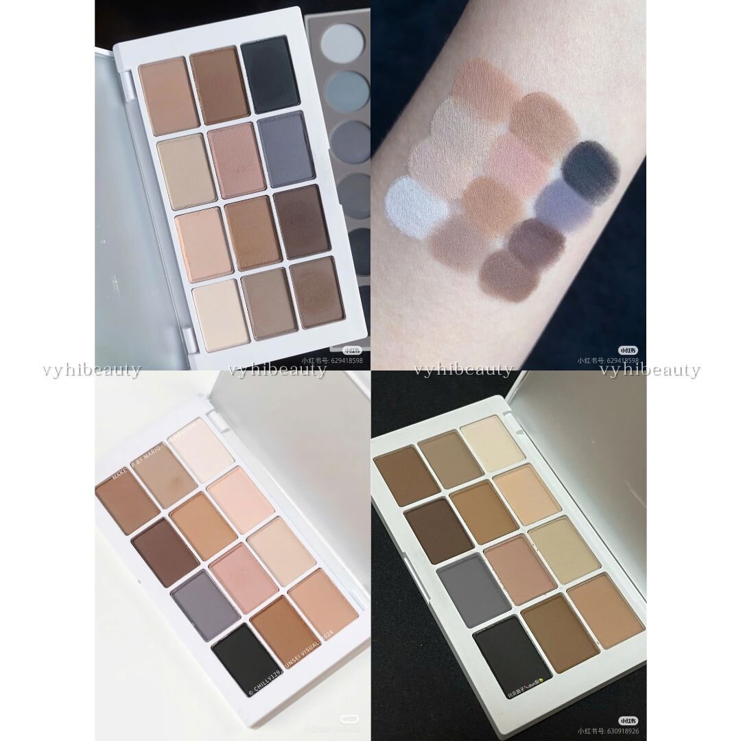 Palete diverse: Warm Neutrals, Le 9.12, Eyephoria, Master Mattes