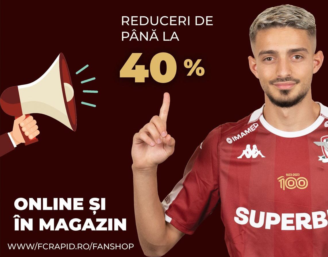 Până la 40% reducere