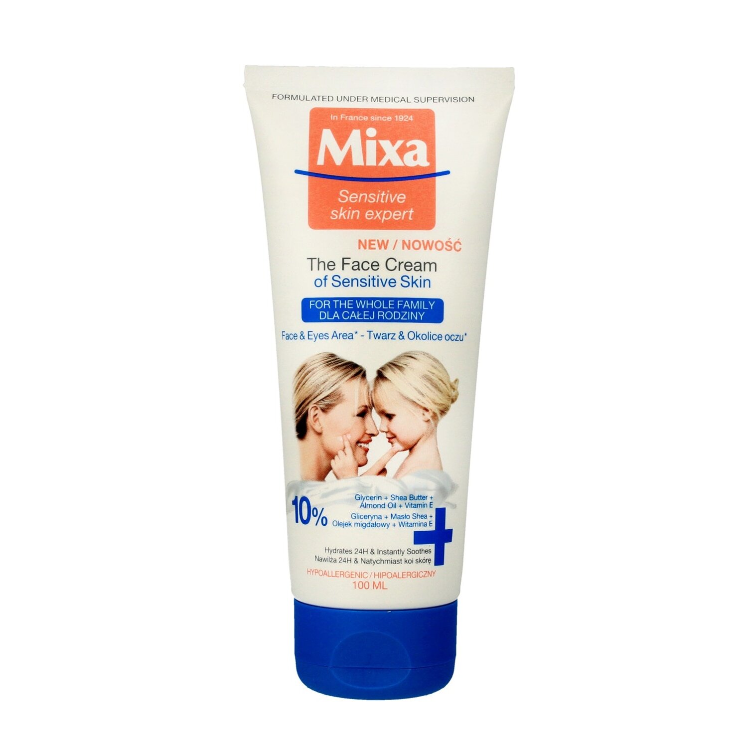 Potrivită pentru piele mixtă deshidratată