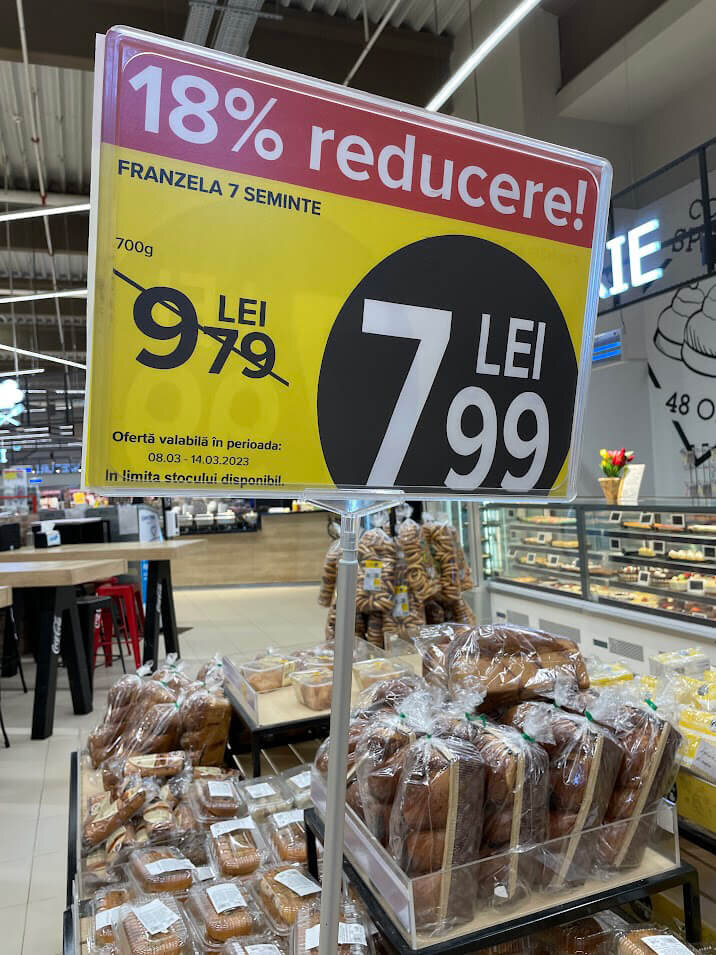 Preț foarte accesibil (1,94 euro)