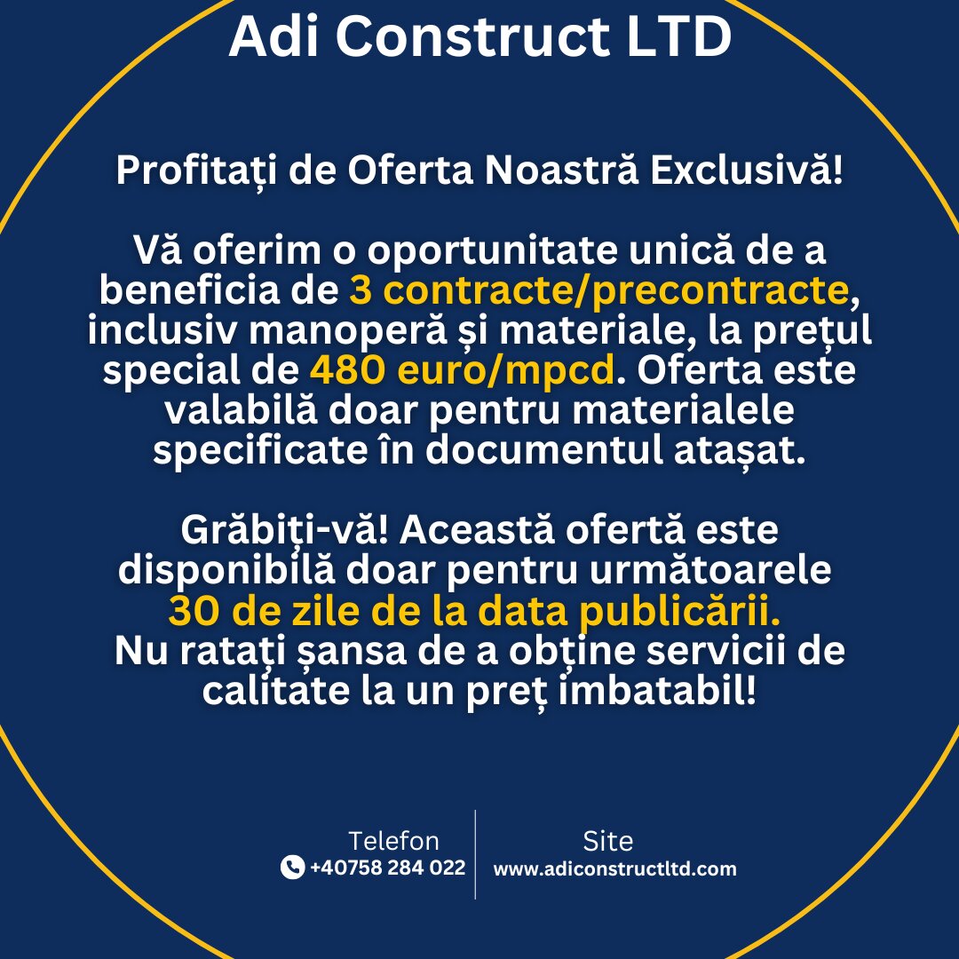 Prețuri de la 116 la 300 de euro
