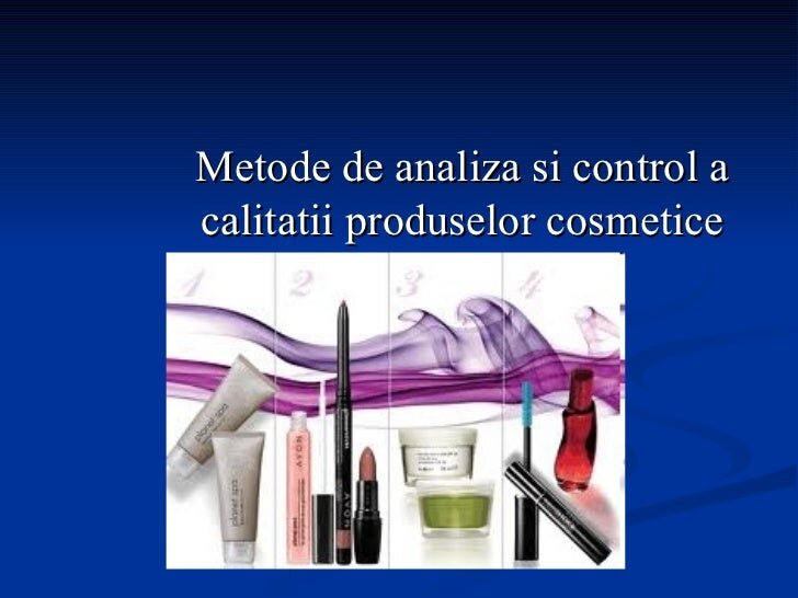 Produse cosmetice specifice