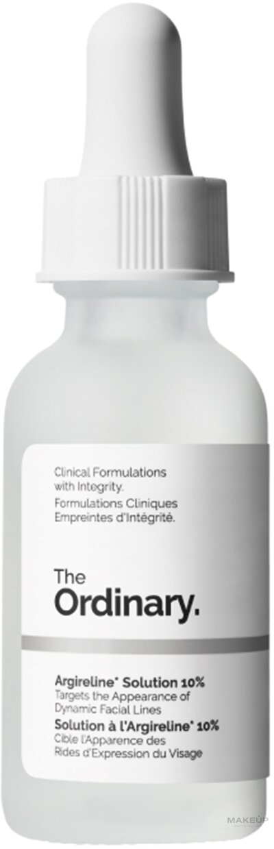 Produse eficiente: Ser cu 10% Argireline (The Ordinary)