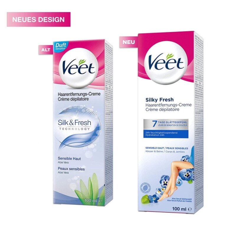 Produse similare de la alte firme (Veet)