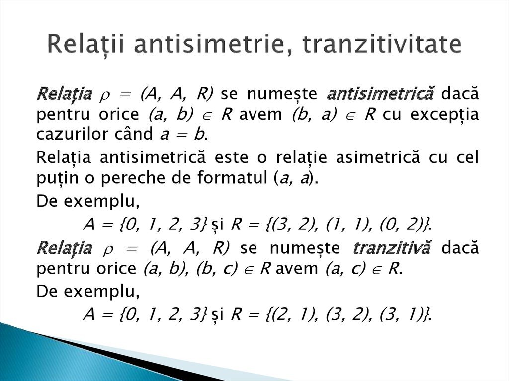 Proprietăți remarcabile