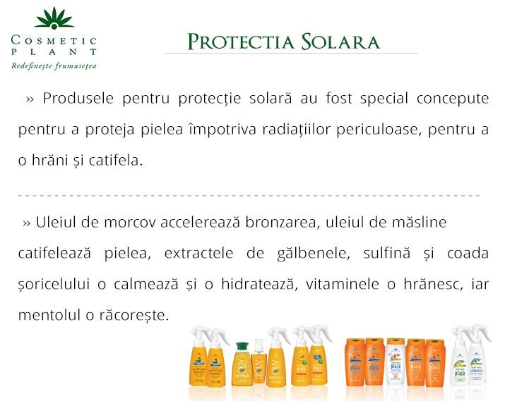 Protecție solară.