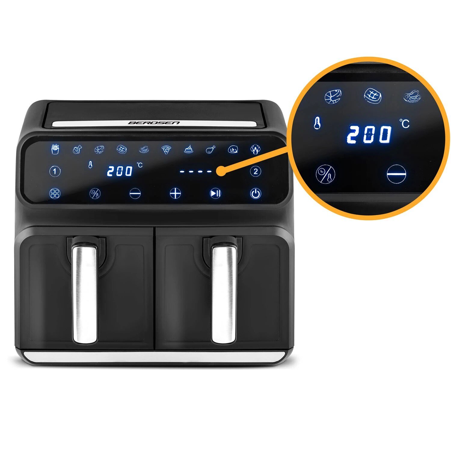 Putere de 1800W, control digital al temperaturii