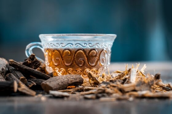 Rădăcină de lemn dulce, escină, ginseng