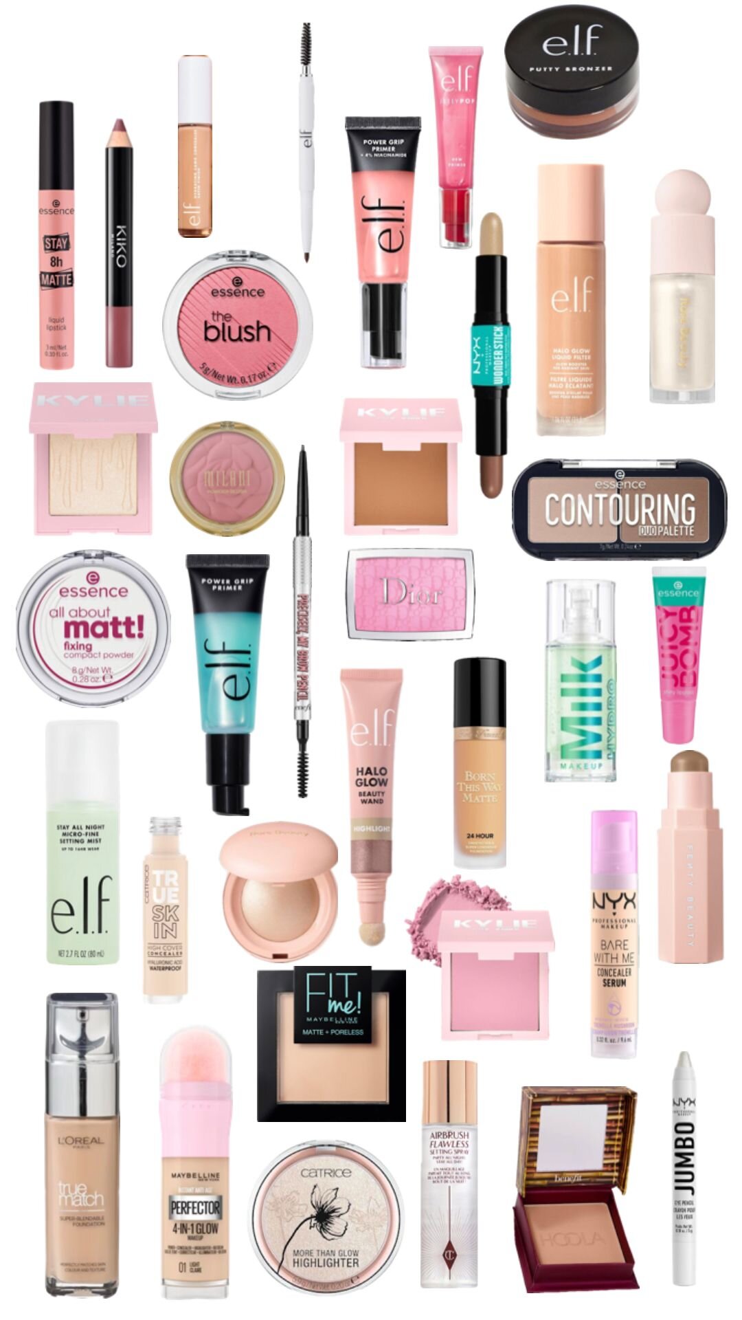 Recomandări de produse (Maybelline, Dior, Kiko)
