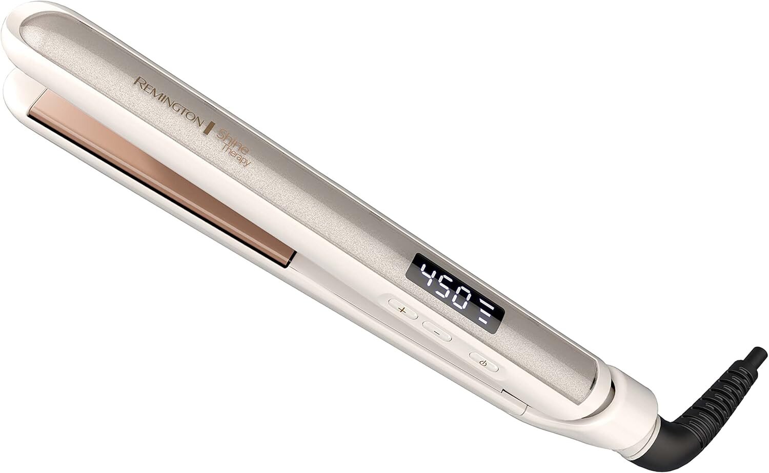 Remington Shine Therapy: înveliș ceramic, ulei argan, funcții avansate