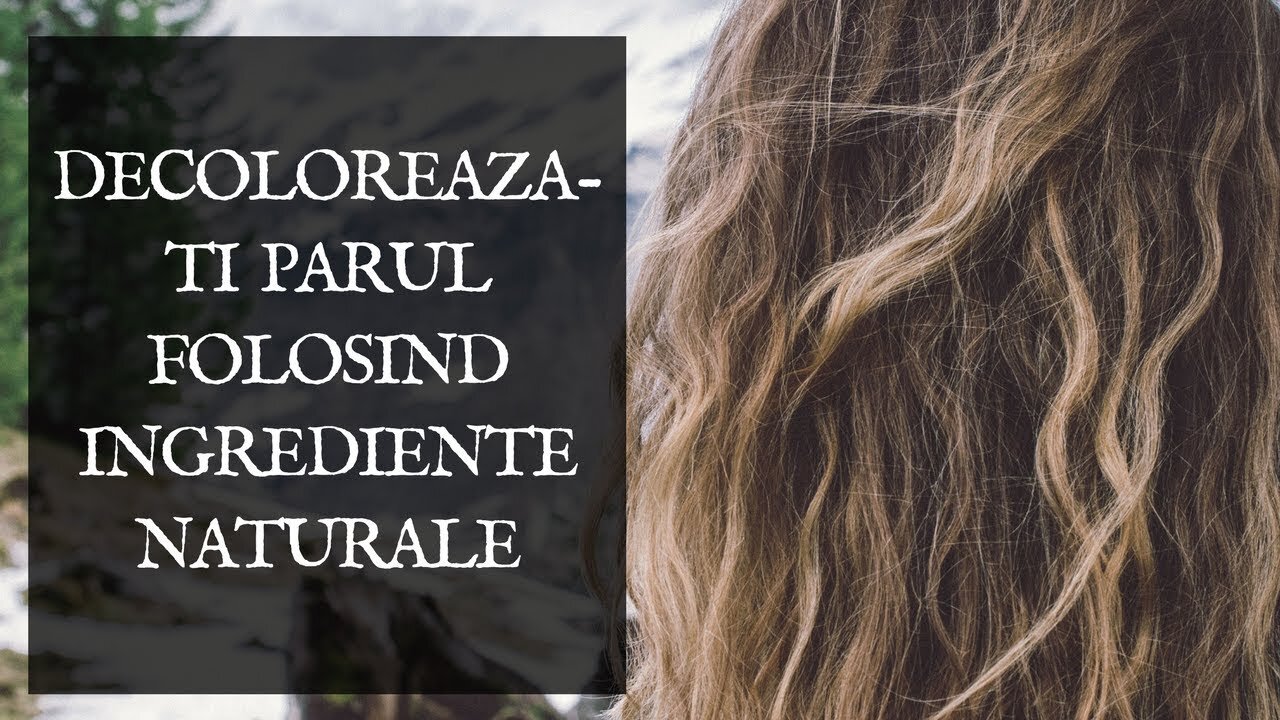 Reînvierea culorii părului.