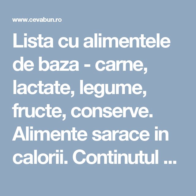 Restricții calorice semnificative