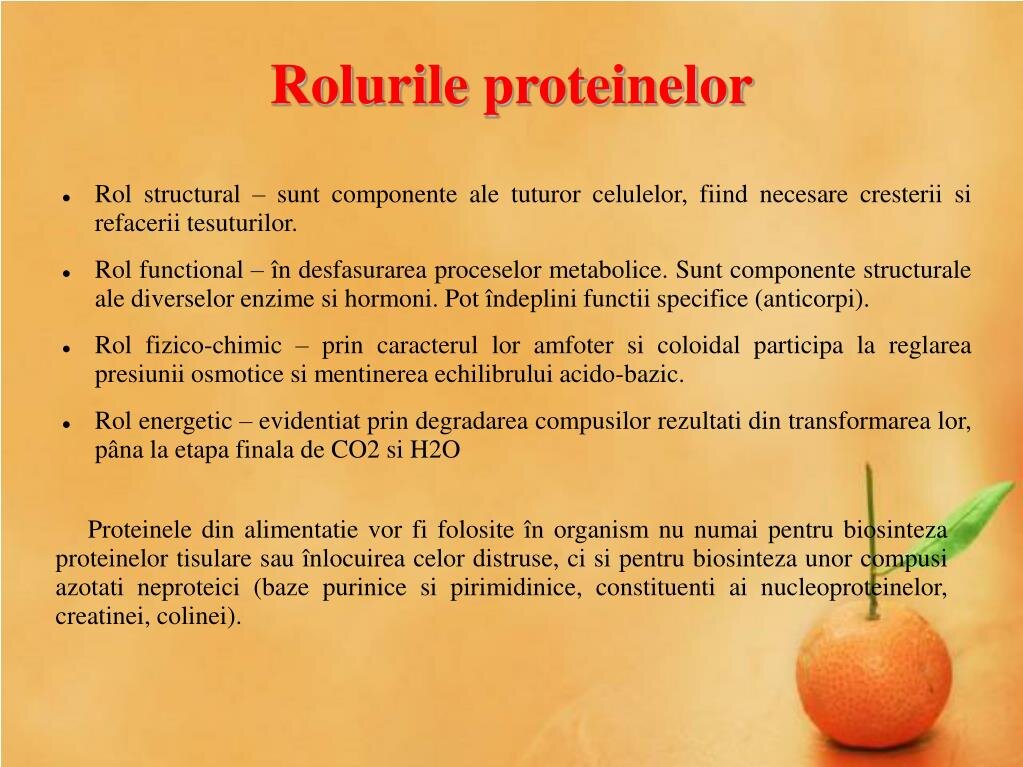 Rolul ingredientelor active